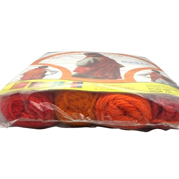 Vintage Bucilla Crochet Sweater Vest Kit 7803 Color 111 Charmed Circle NOS Ponch - Picture 3 of 10